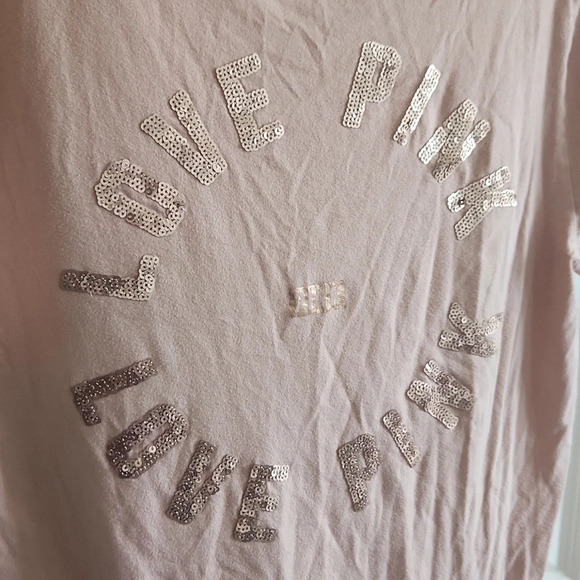 Pink by Victoria's Secret tshirt pink XS - Picture 5 of 5